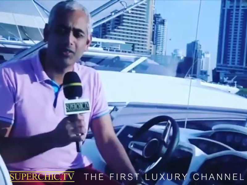 SPERCHIC TV TALK TO KIRAN HISLAM GLOBAL DIRECTOR FOR  PRINCESS YACHTS INT  AT  DUBAI BOAT  SHOW